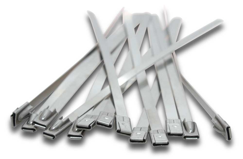 Cable Tie Stainless Roller Ball 520 x 4.6mm (Pkt100)