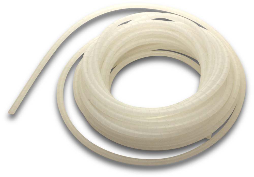 Spiral Tie 6mm 1/4in Clear (10m)