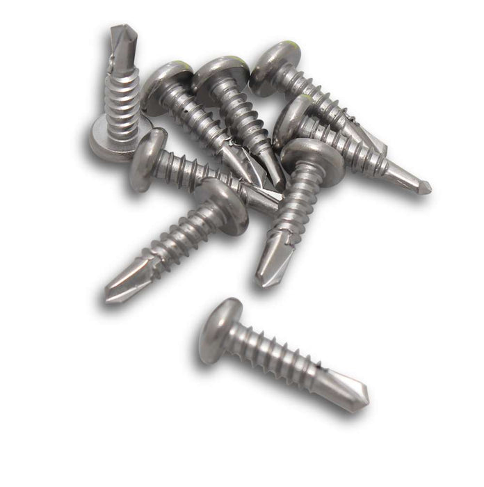 Tek Screw 10 x 20 Metal Wafer Head Stainless Steel (Jar55)