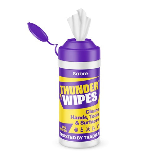 Thunder Wipes Tub of 100