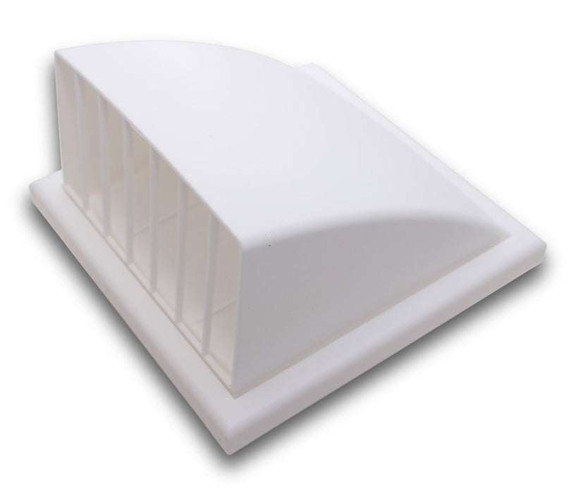 Vents Weather Cowl 125mm White