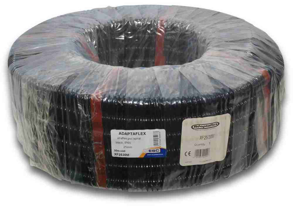 XF Conduit 25mm Flex Black