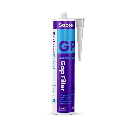 Sabre Seal Gap Filler White 300ml Tube