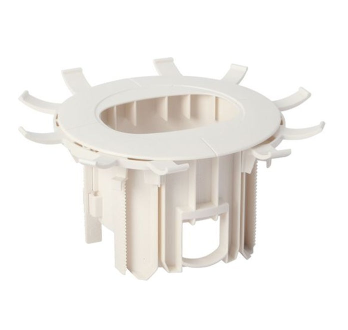 Messenger Ceiling Collar Oval White