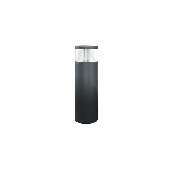 Alva Bollard 540mm 16W 3K Clear Anthracite Std