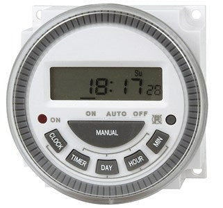 Digital Mains Timer Switch Modules 12VDC