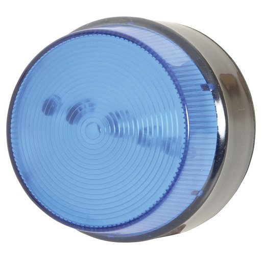 Strobe Light LED Blue 12VDC 70 X 45mm Waterproof