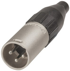 Cannon Line Connector 3Pin Male