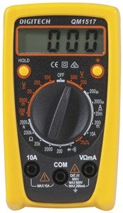 Digitech Multimeter Economy Cat III with Data Hold