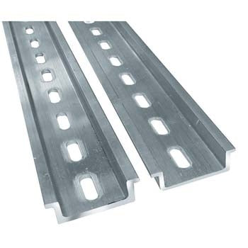 Din Rail 3m Aluminium Punched