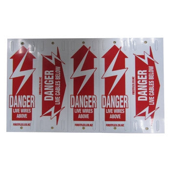 Plastic Danger Sign