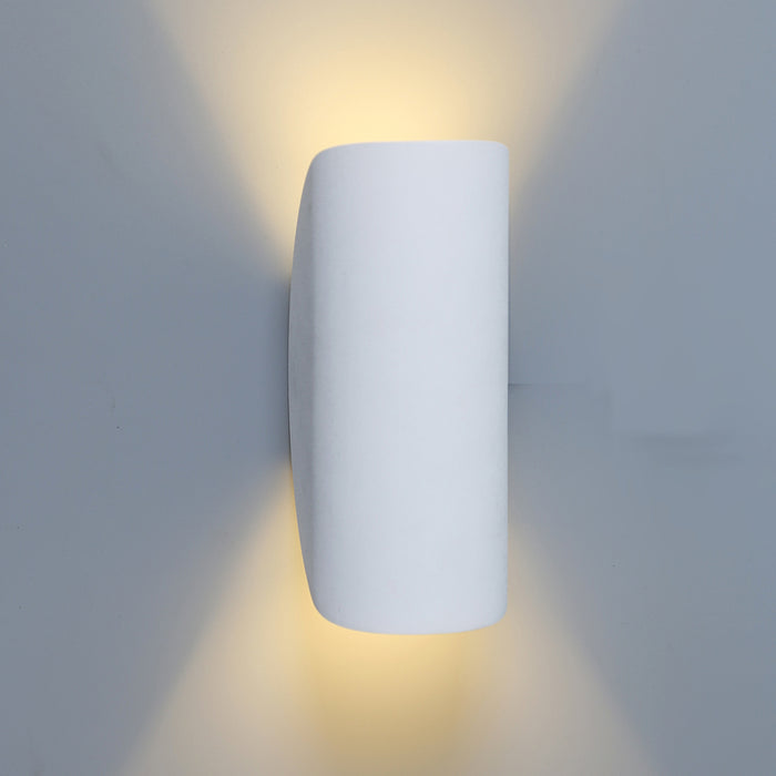 Wall Light Wrap Up Down White