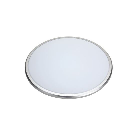 Geo Button LED Round 20W 230V 3000K 1500lm Silver