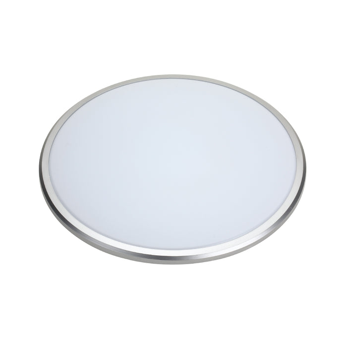 Geo Button LED 28W 2450lm 380mm 4000k Silver