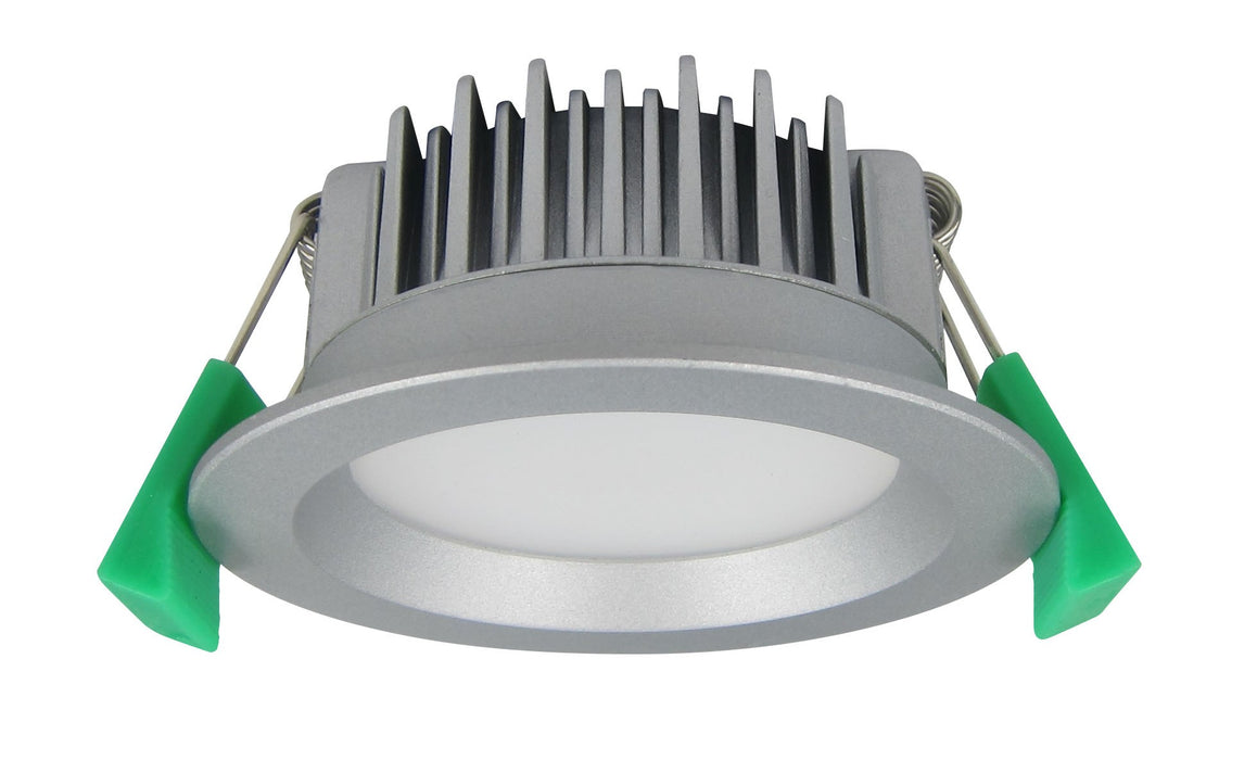 Downlight LED 10W Round CCT 3k/4k/6k Tricolour  Silver