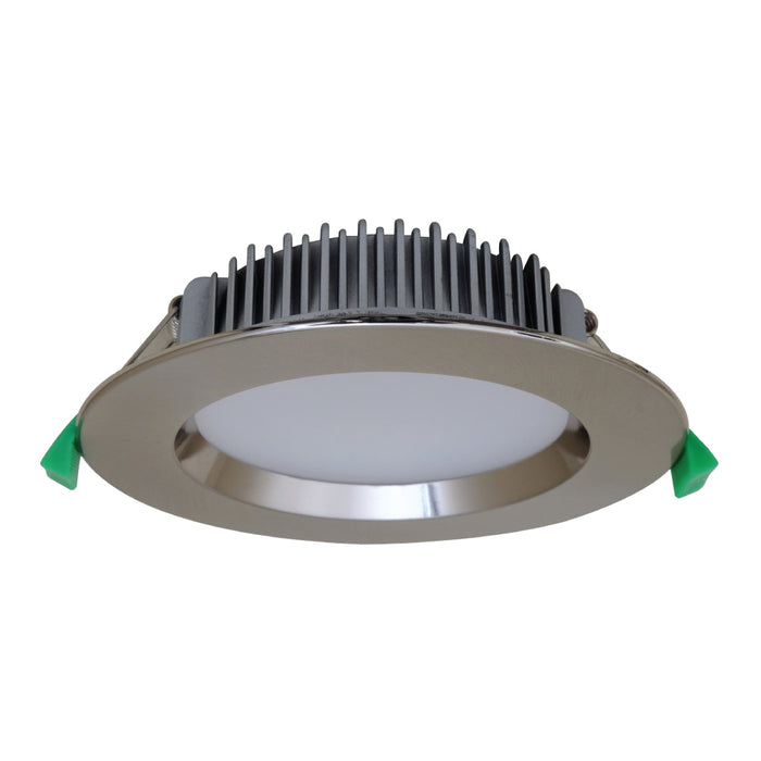 Downlight LED Rnd 15W Colour Change 160mm Retro IC Br Chrome