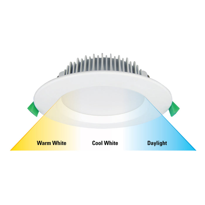 Downlight LED Rnd 15W Colour Change 160mm Retro IC White