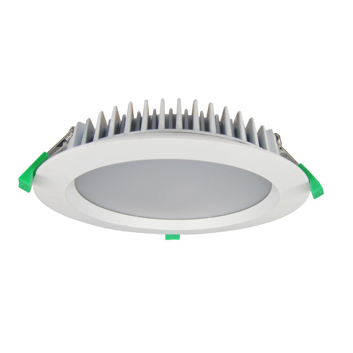 Downlight LED Rnd 20W 90Deg 1877lm Dim 3k IC White IP44