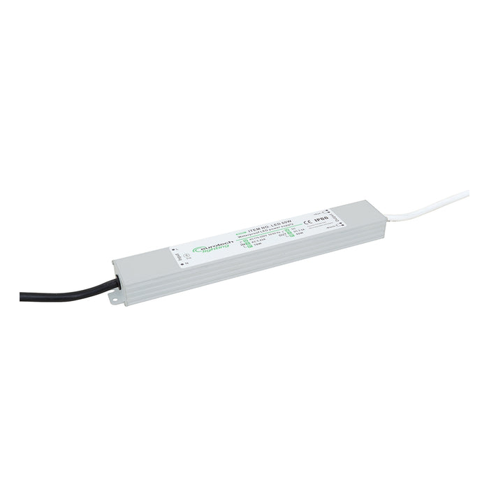 Driver LED 0-60W 12VDC Constant Voltage IP66