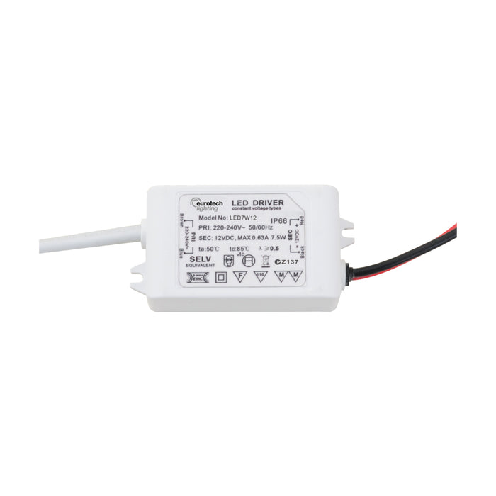 Driver LED 7W 12V Constant IP66