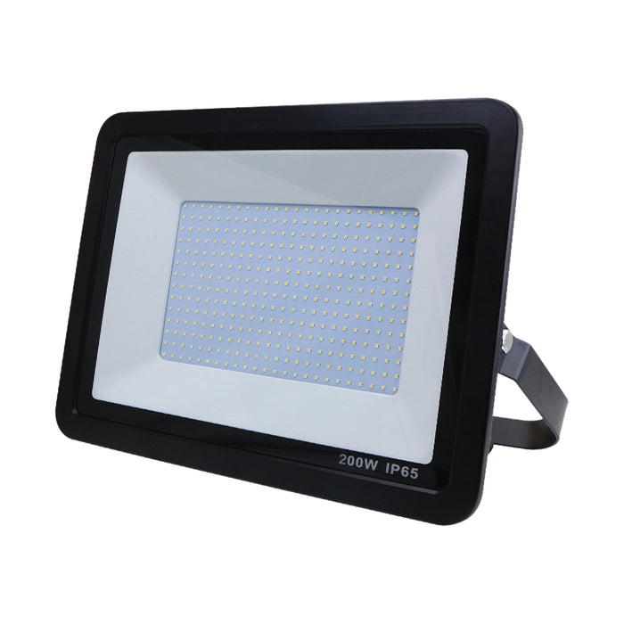 Floodlight LED 200W 4k No Sensor Black IP65