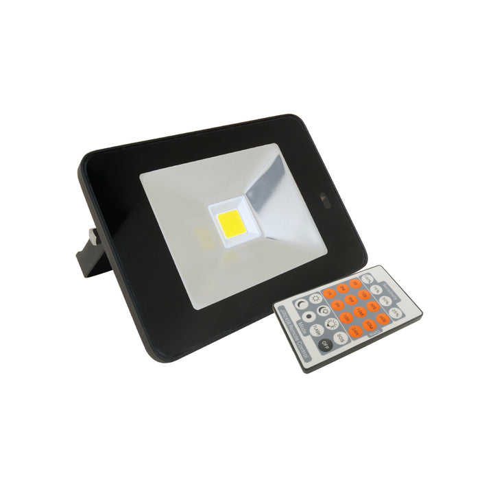 Floodlight LED 20W 4k Sensor Black IP65