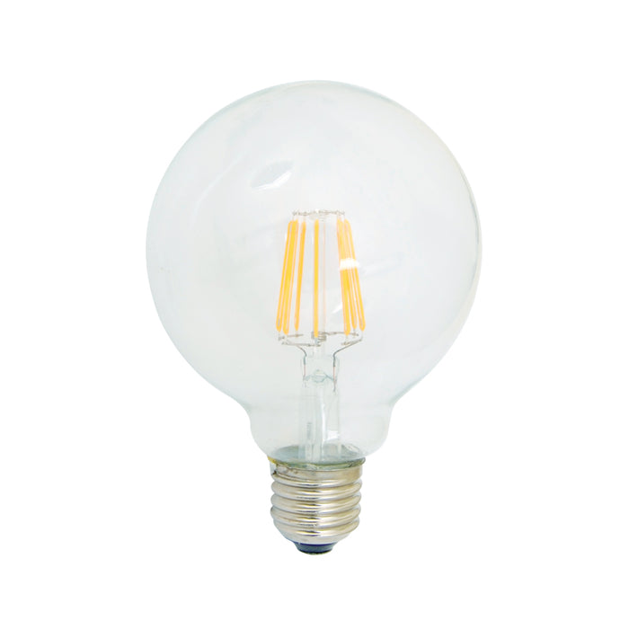 Lamp LED Filament 7W G95 E27 Dimmable