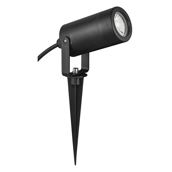 Spotlight LED On A Spike Adj 7W Black