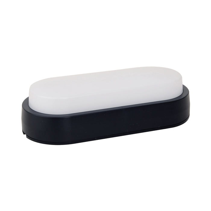 Bulkhead LED 12W 4k Black