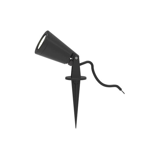 Nikau Garden Spotlight MR16 Spike Black