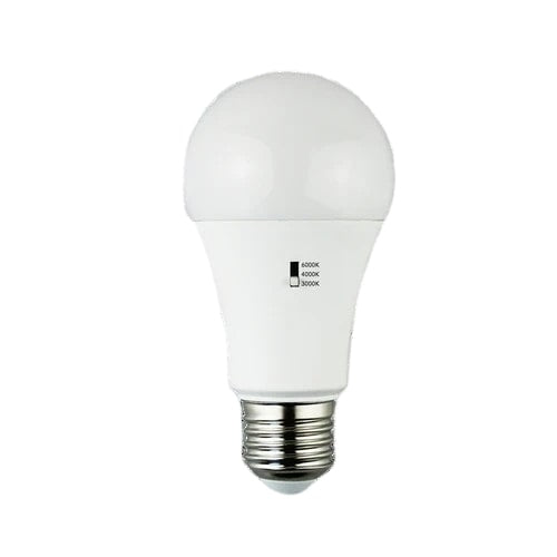 Lamp LED 12W A60 CCT Slide Switch E27 ES