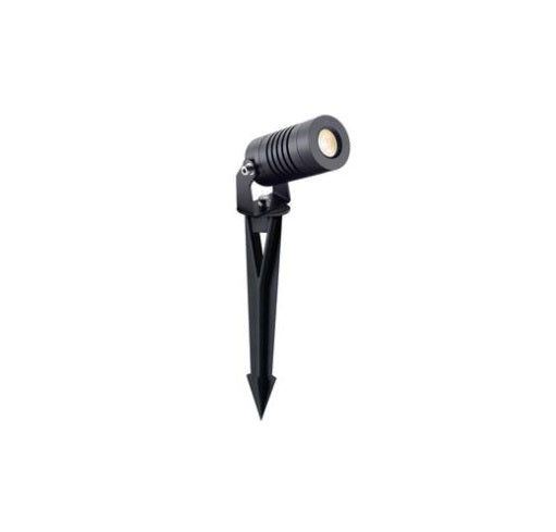 Bullet Spotlight Spike 3W 24VDC Black