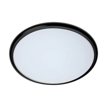 Geo Button LED 28W 220lm 380mm 3000k Black