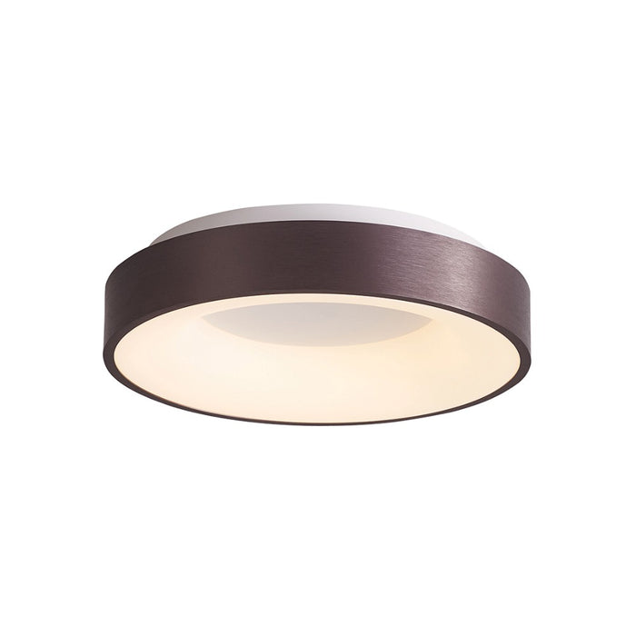Venius Ceiling Button LED 40W 480mm CCT Brown Coffee