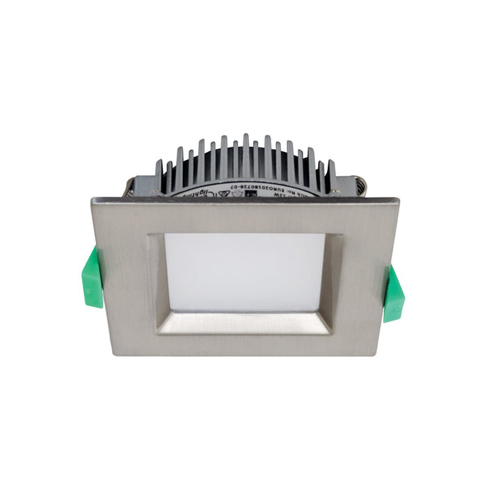 Geo Downlight LED 12W 3/4/6k Brushed Chrome IP44