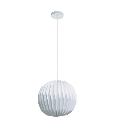 Odin Pendant Paper Shade 340mm White