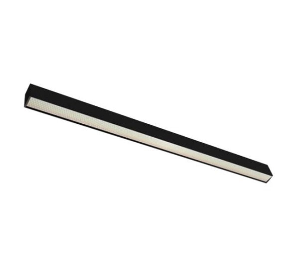 Office Pendant 60W 3/4k 1800mm Linkable Black
