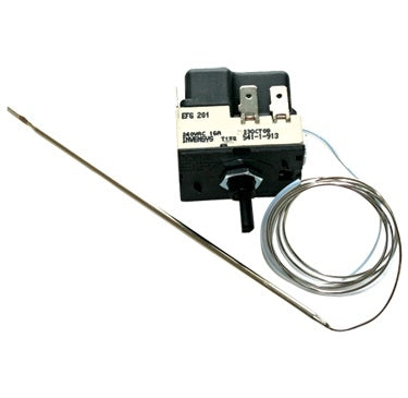 Oven Thermostat 240V 16A 50-320Deg Fanbake Grill Light