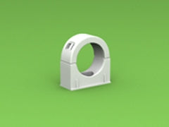 Conduit Support Clips 25mm LSZH-FR/HFT White