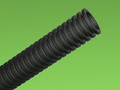 Conduit Corrugated 25mm LSZH-FR/HFT 50m Coil Black Metre