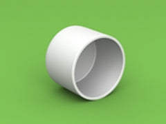 Conduit End Cap 32mm LSZH-FR/HFT White
