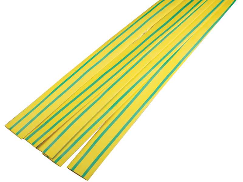 Heatshrink Thinwall Green/Yellow 20mm HS-G/Y-20/10