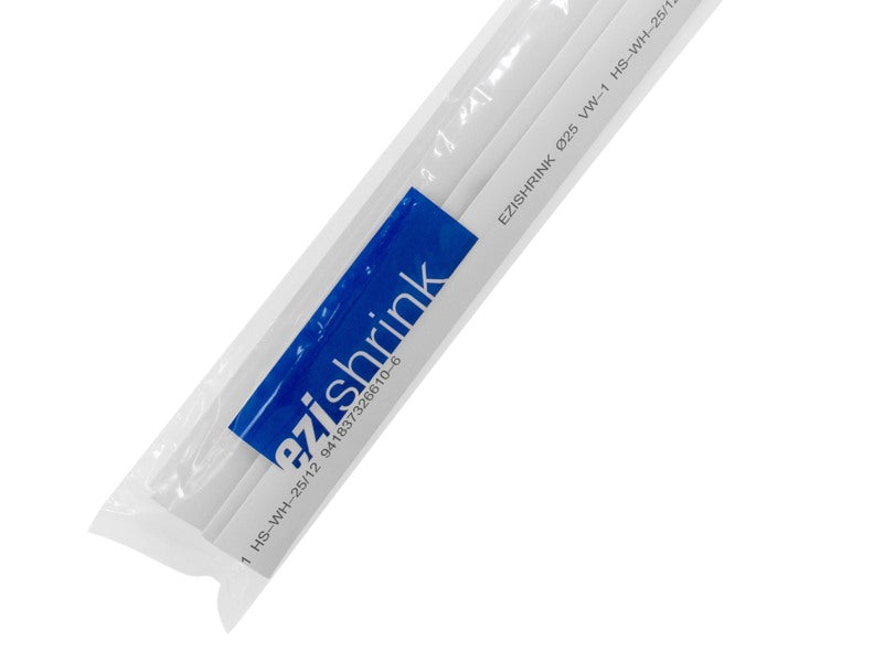 Heatshrink Thinwall White 25mm HS-WH-25/12