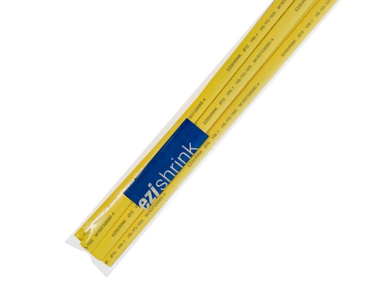 Heatshrink Thinwall Yellow 10mm HS-YO-10/5