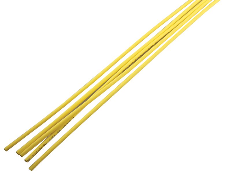 Heatshrink Thinwall Yellow 3mm HS-YO-3/1.5