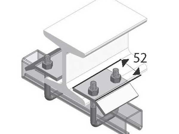 Beam Clamp Hot Dip Galvanised