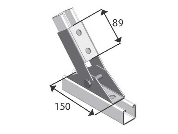 Adjust Angle Brace E2815 HDG