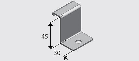 Ezytray Hold Down Galvabond