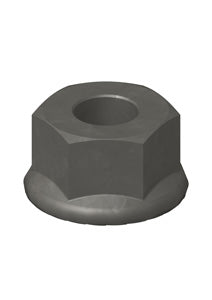 Flange Nut 10mm Serrated Zinc Plated