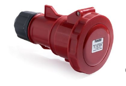 Container Connector Red 380-440V 32A 3P+E IP67 3H